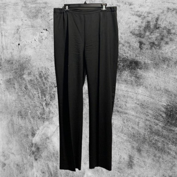 Marina Rinaldi Charcoal Gray Trouser Pants Size 23 = 14 EUC #6689